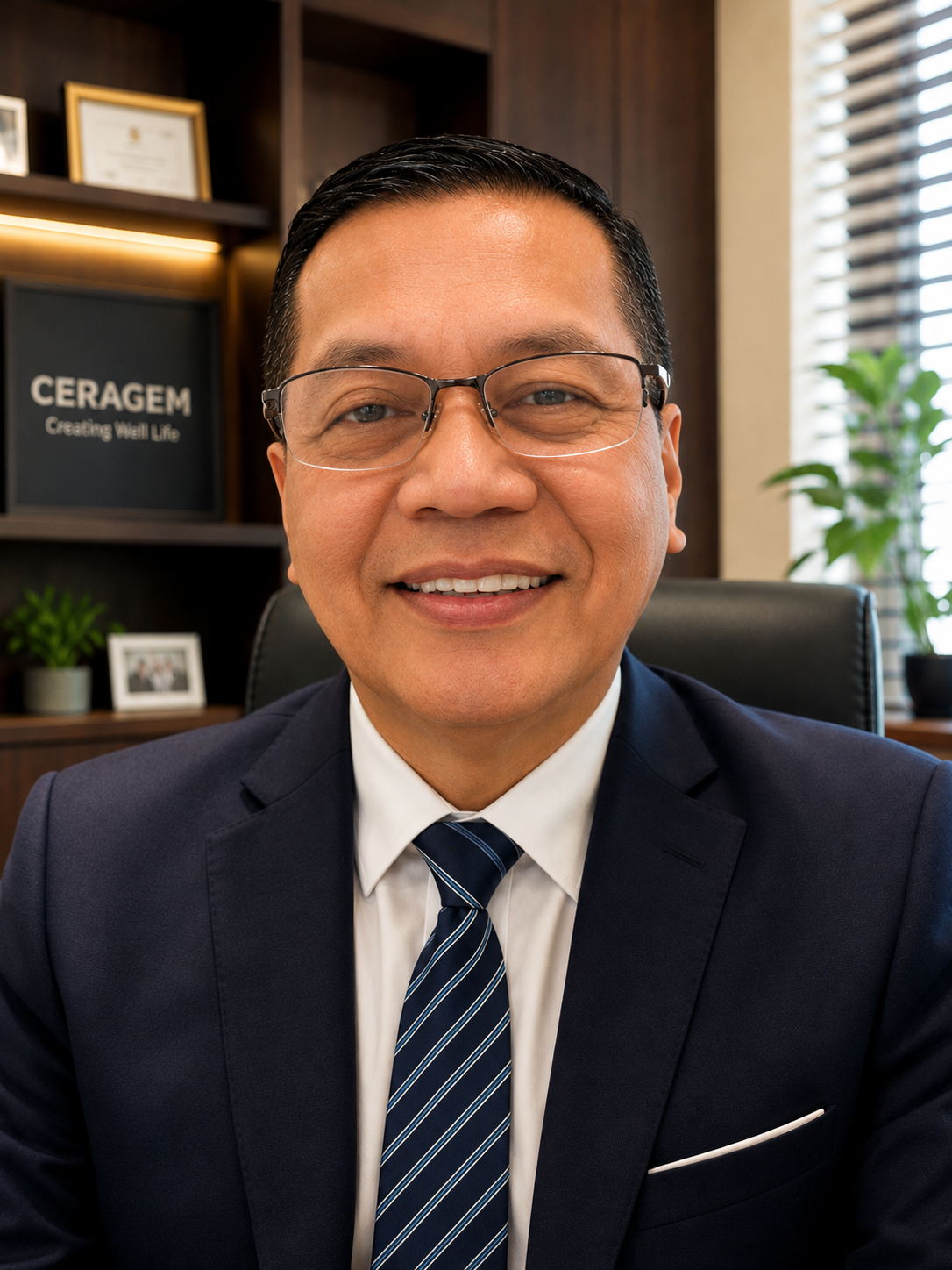 Eugene Camer, CEO of CERAGEM Philippines