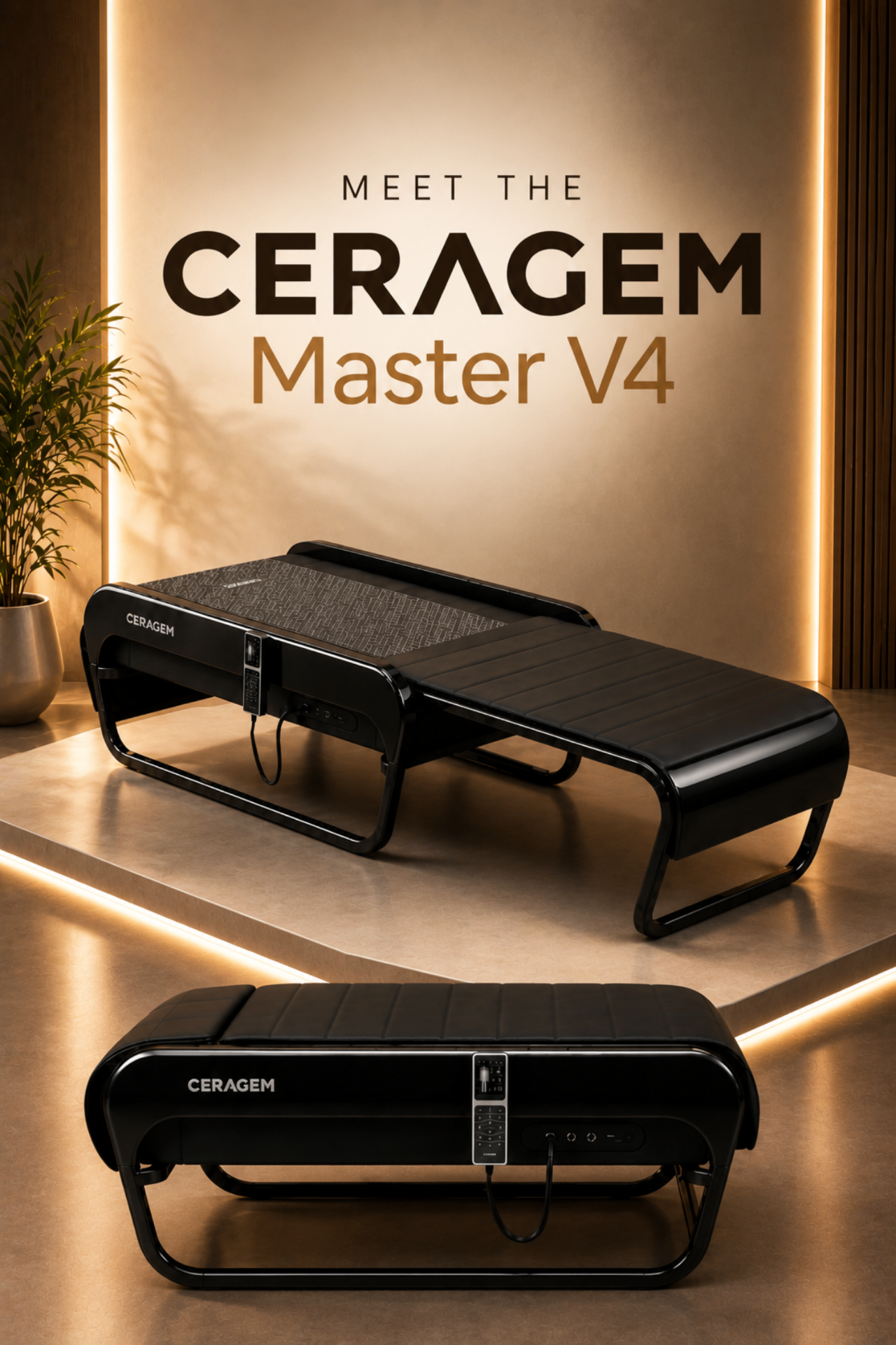 CERAGEM Master V4 thermal massage bed