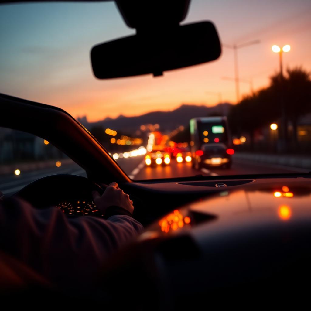 Driving home