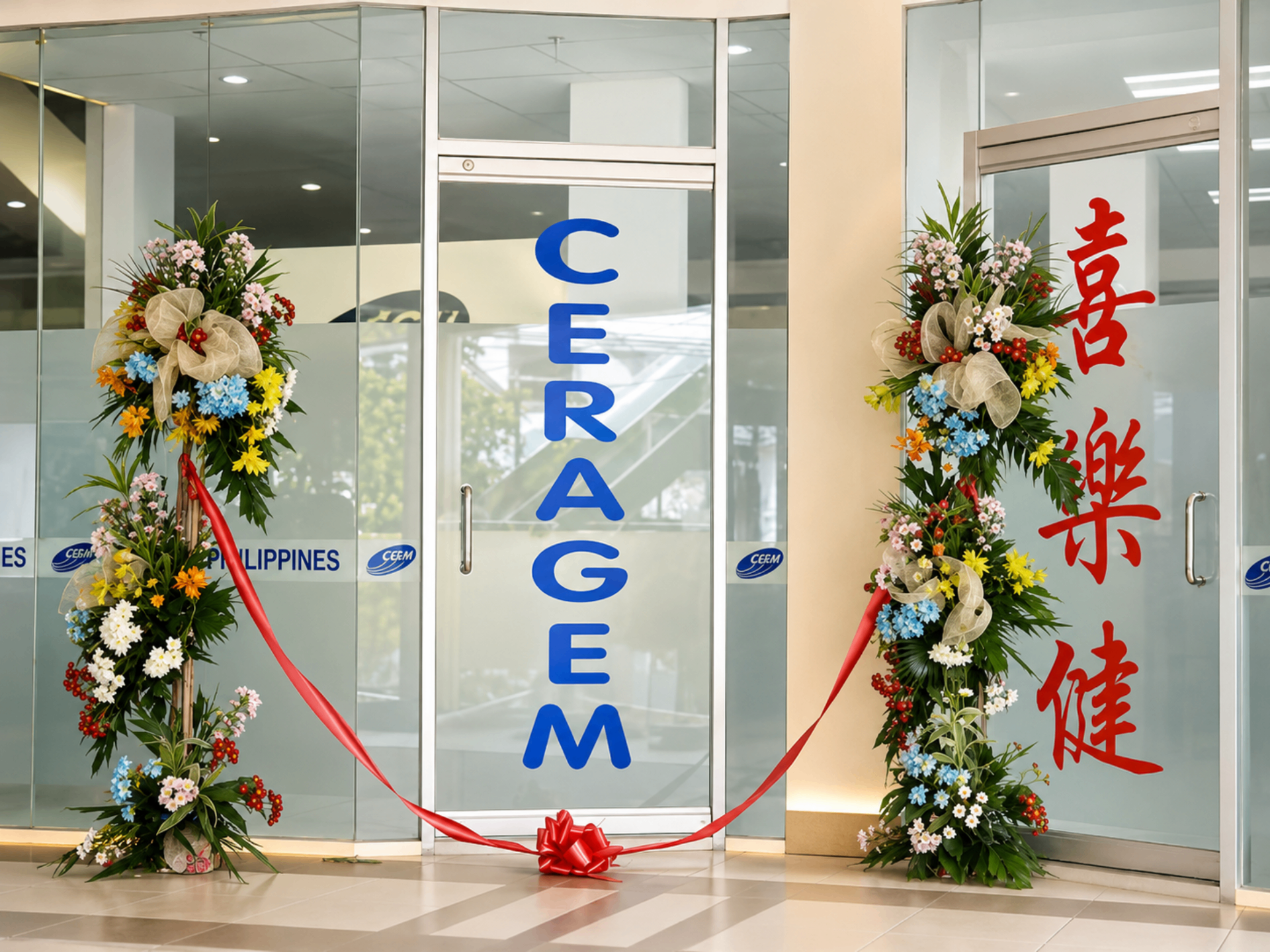 CERAGEM Philippines showroom