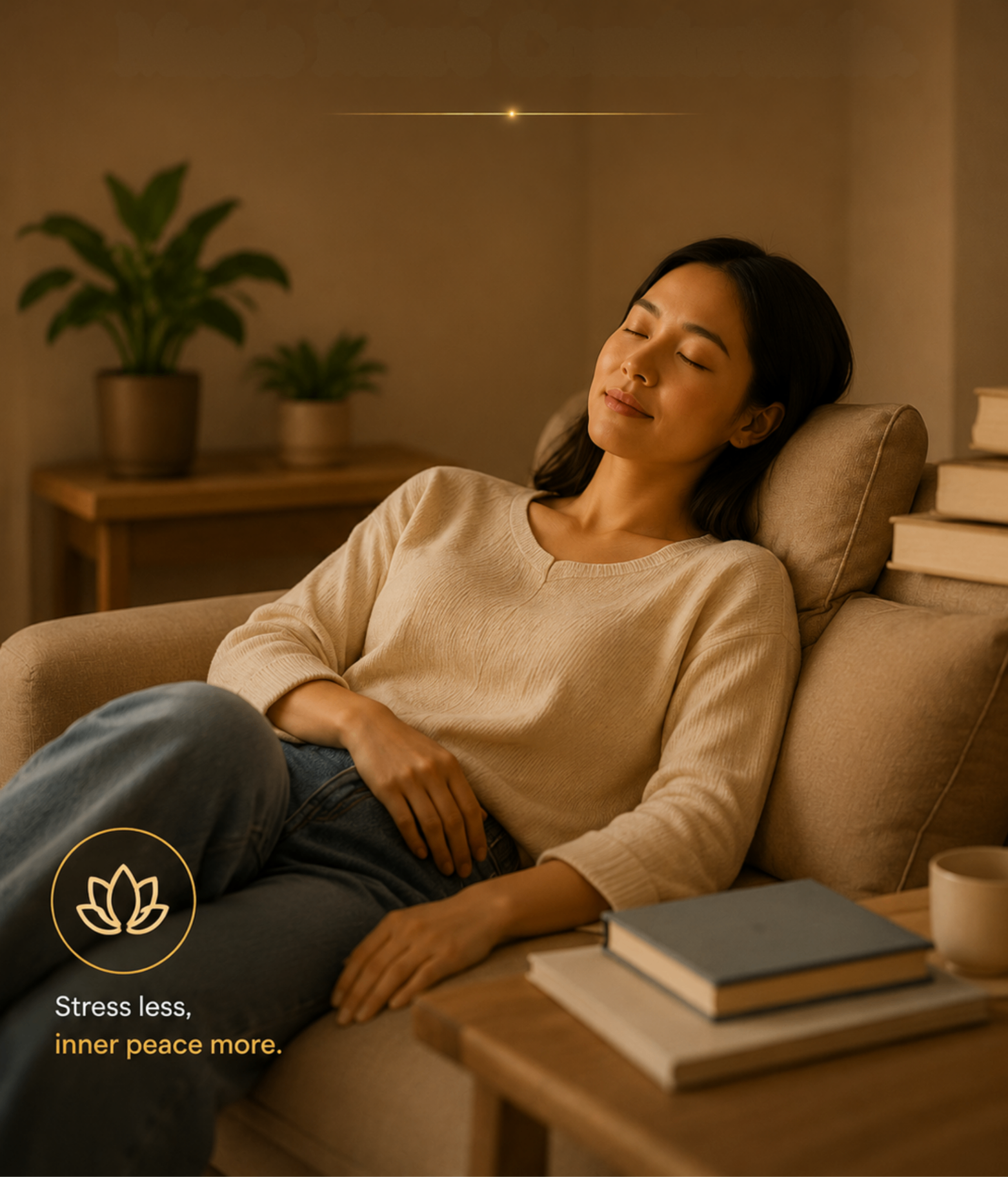 Stress less, inner peace more