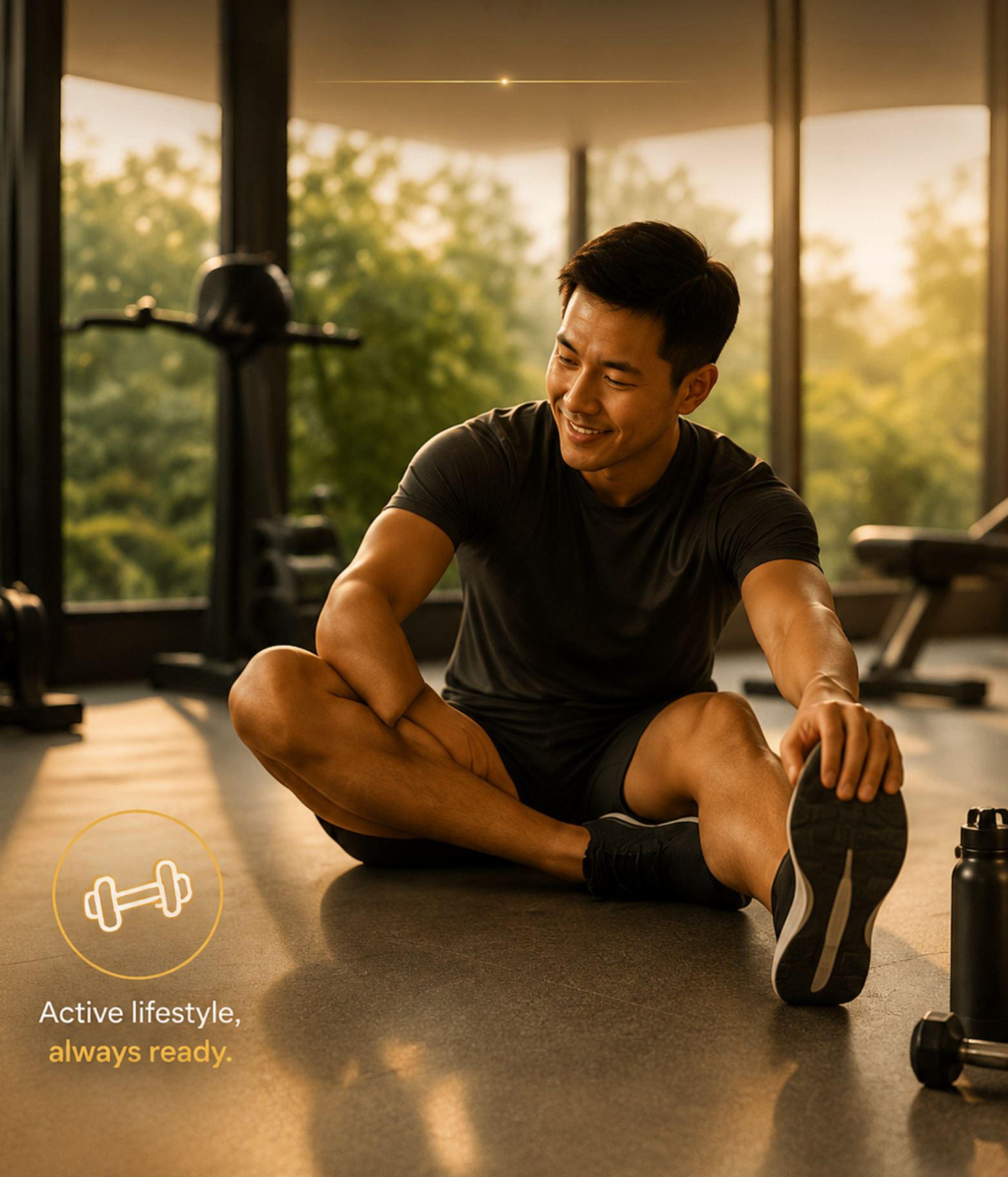 Active lifestyle, always ready