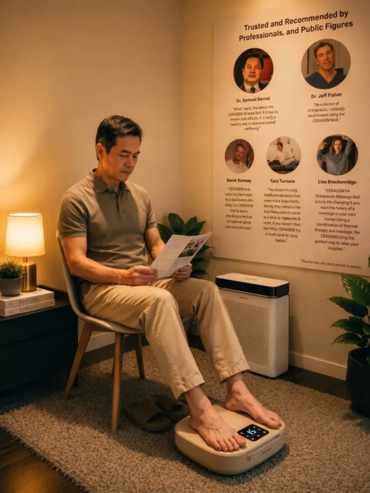 CERAGEM HEALAX Foot Wellness Station