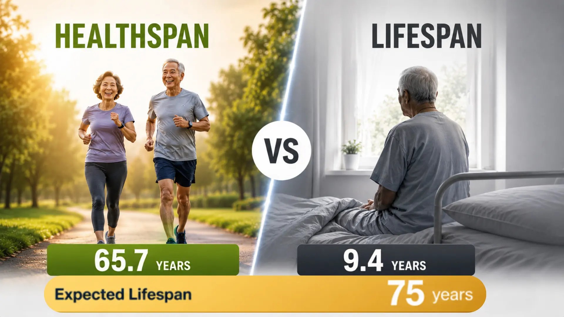 Healthspan vs Lifespan